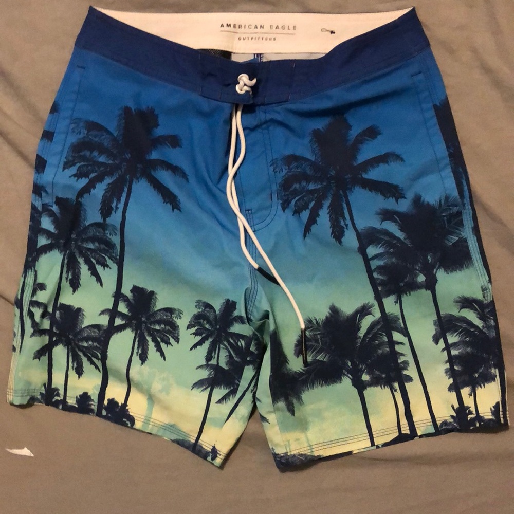 American eagle swimming trunks
